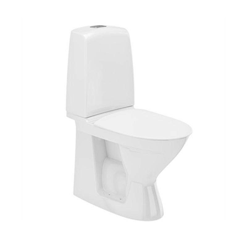 Udskiftning af toilet til Ifö Spira toilet m/ S-lås inkl. soft close toiletbræt
